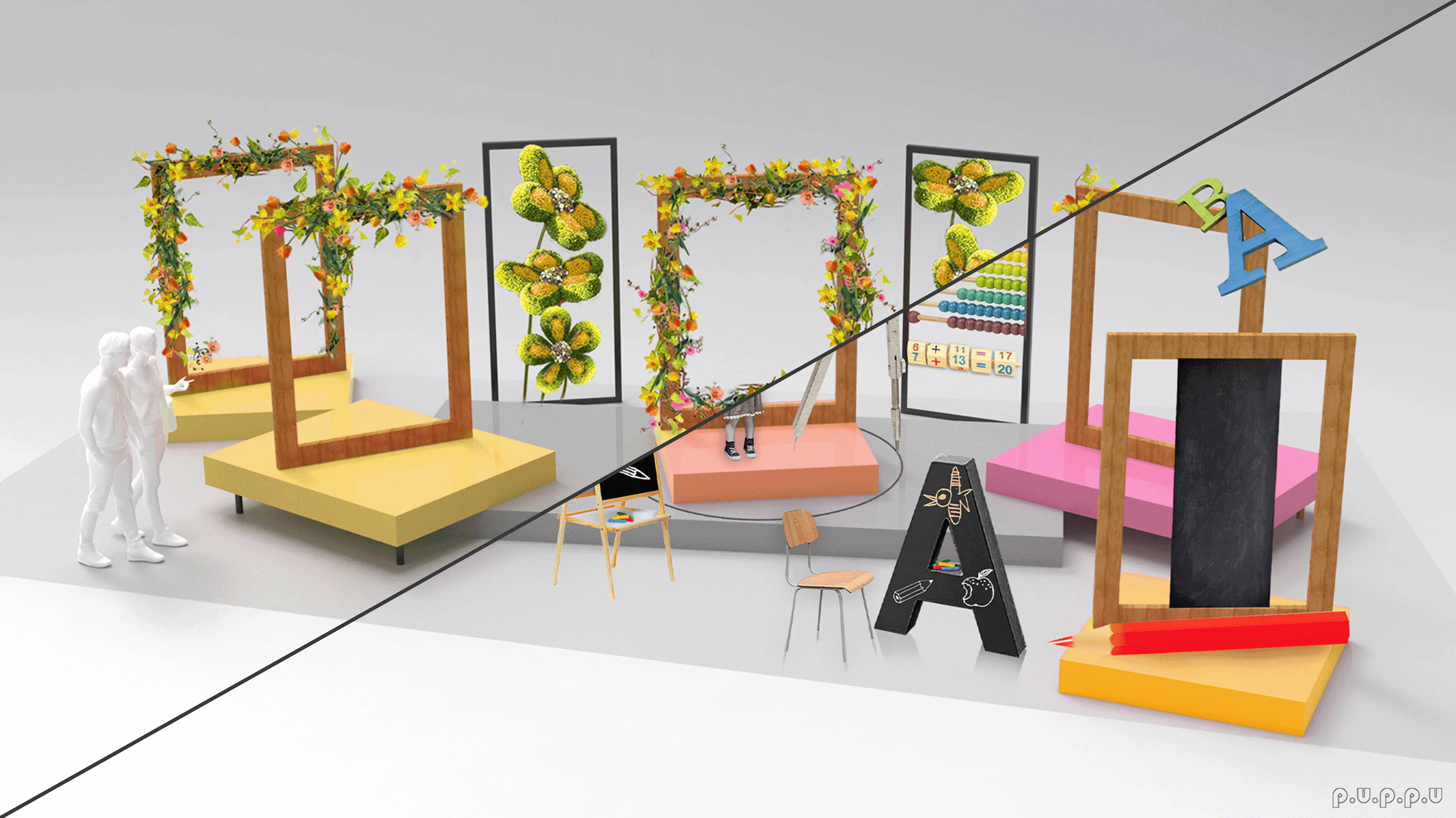 Decorations as themes